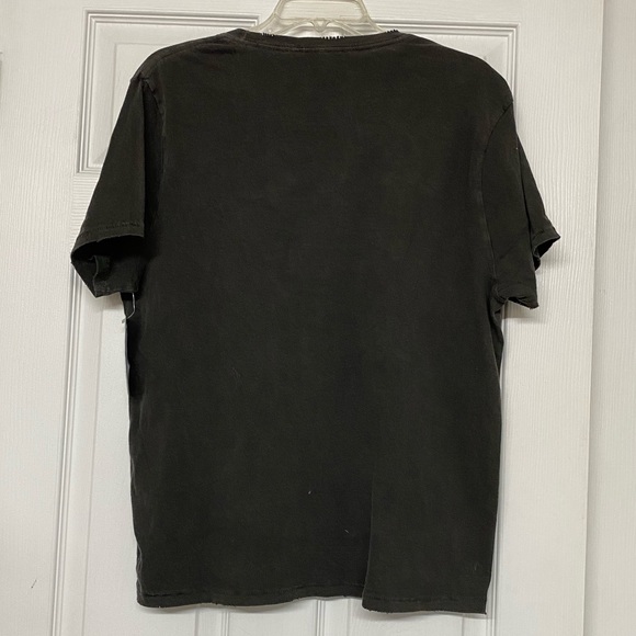 Junk Food Pink Floyd Band Tee Rainbow Distressed Dark Gray T-shirt Sz Med Lg NWT - Picture 4 of 4